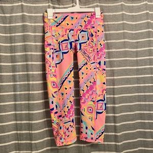 Lilly Pulitzer bright multicolored leggings